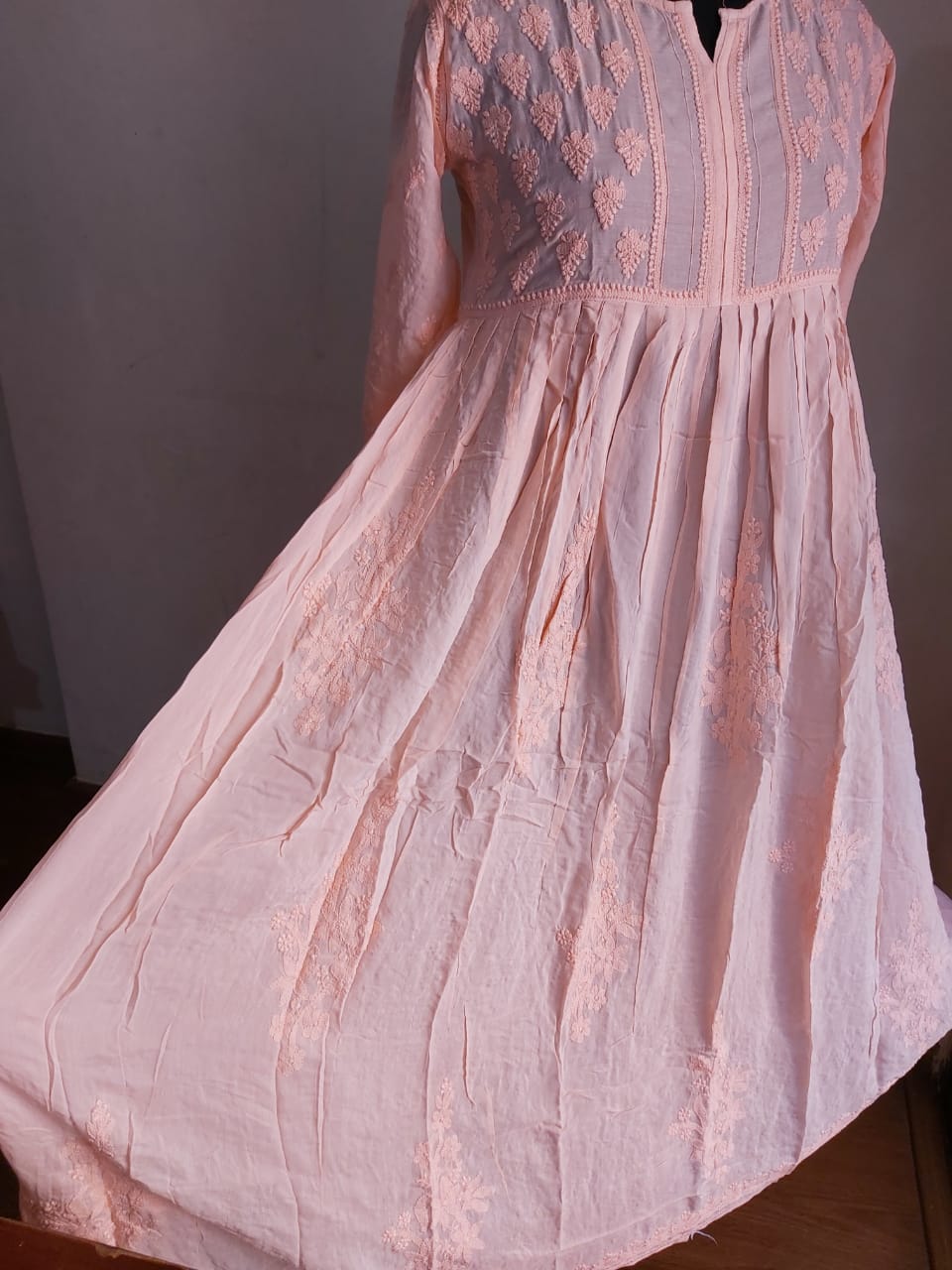 Peach Malmal One Piece Dress