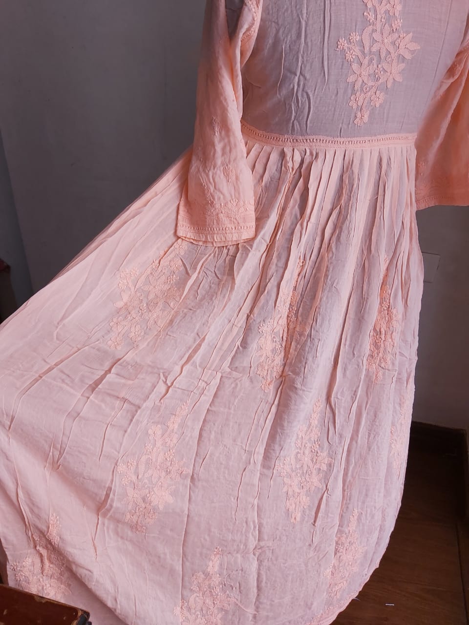 Peach Malmal One Piece Dress